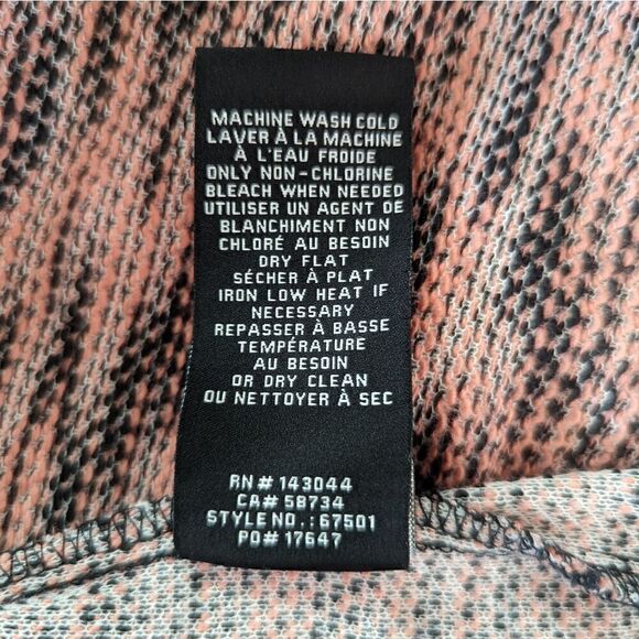 Bagatelle Tweed Draped Jacket L Lagenlook Rebel Punk Coastal Cowgirl Preppy - Picture 12 of 12